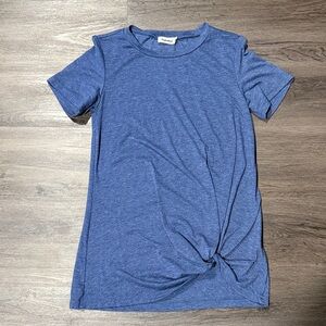 Universal Thread Heather Blue Knot Tee